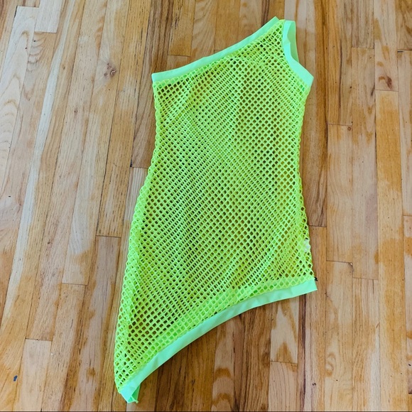 Neon Green Beach Cover Up Flash Sales 